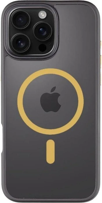 Tactical MagForce Hyperstealth 2.0 Cover für Apple iPhone 16 Pro Max schwarz/gelb