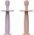 Matchstick Monkey Baby Training Toothbrush dusty pink/lilac, 2 Stück (MM-TT-S-003)