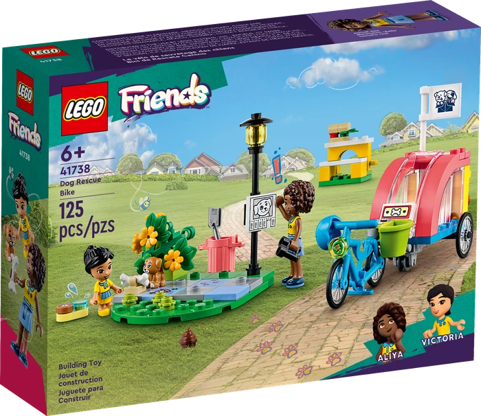 LEGO Friends - Hunderettungsfahrrad