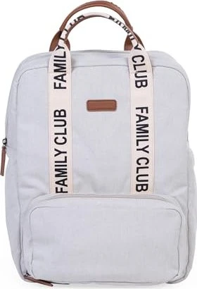 Childhome Family Club Signature Wickelrucksack altweiß