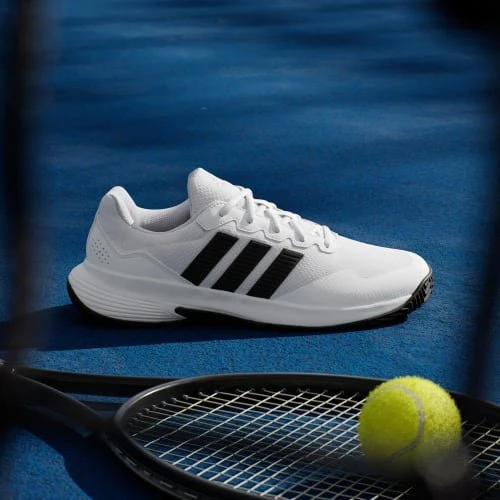 adidas Gamecourt 2.0 cloud white/core black/silver metallic