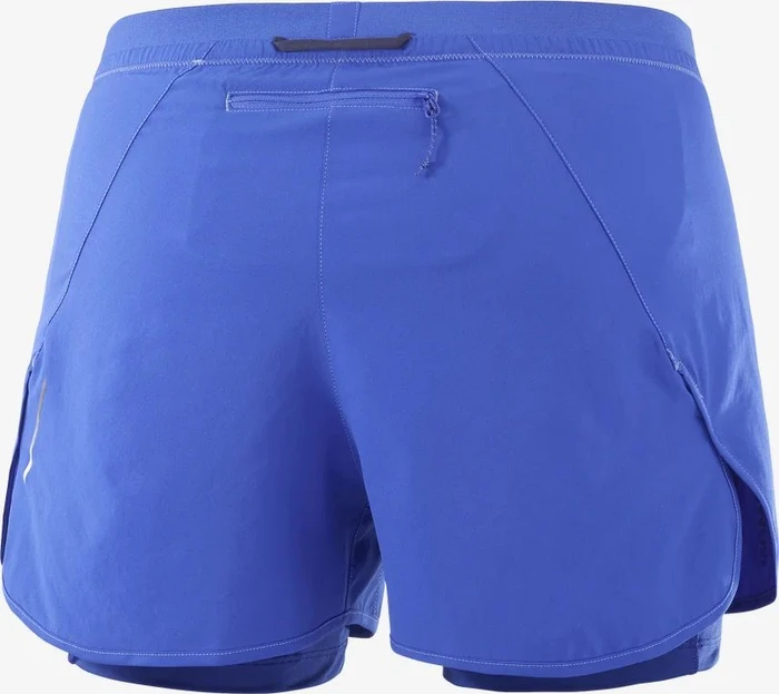 Salomon Cross 2in1 Laufhose kurz nautical blue (Damen)