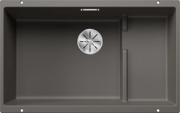 Blanco Subline 700-U Level InFino Unterbau Becken links vulkangrau inkl. Zubehör