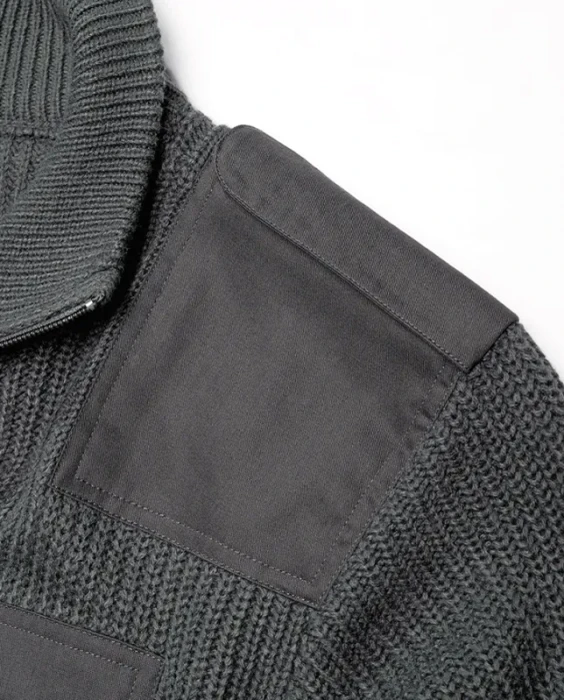 Brandit BW Cardigan Strickjacke anthracite (Herren)