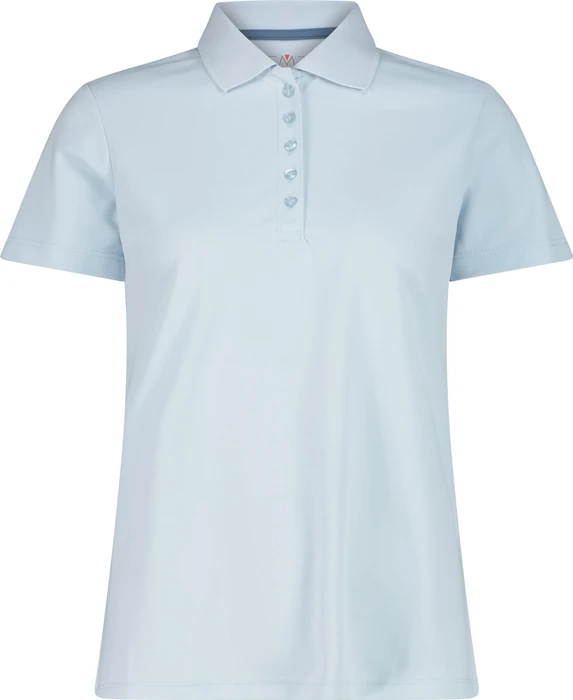 CMP Einfarbiges Pique Poloshirt kurzarm (Damen)