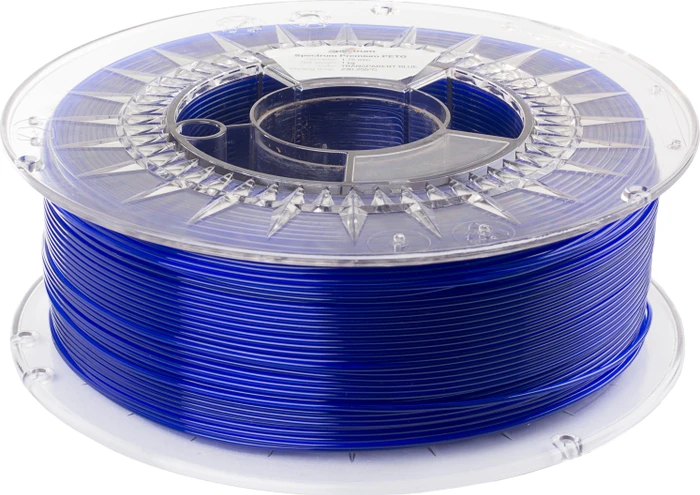 Spectrum PETG, transparent blue, Spule, 1.75mm, 1.00kg