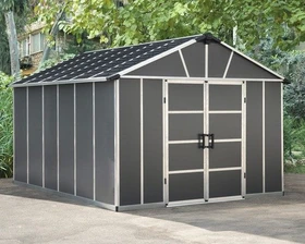Palram Canopia Yukon Set 11x13 Gerätehaus grau