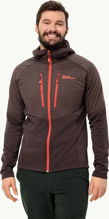 Jack Wolfskin Alpgrat Pro Ins Fz Funktionsjacke red earth (Herren)