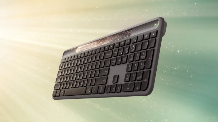 Logitech Signature Slim Solar+ K980 for Business, Grafit, Logi Bolt, USB/Bluetooth, UK