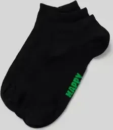 Happy Socks Solid Low Socken schwarz, 3 Paare