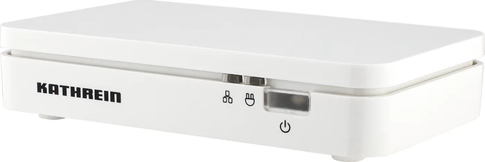 Kathrein EXI 02 LAN, K-LAN 2.4, Ethernet over Coax, F-Buchse/Koaxial G.hn, 2x RJ-45