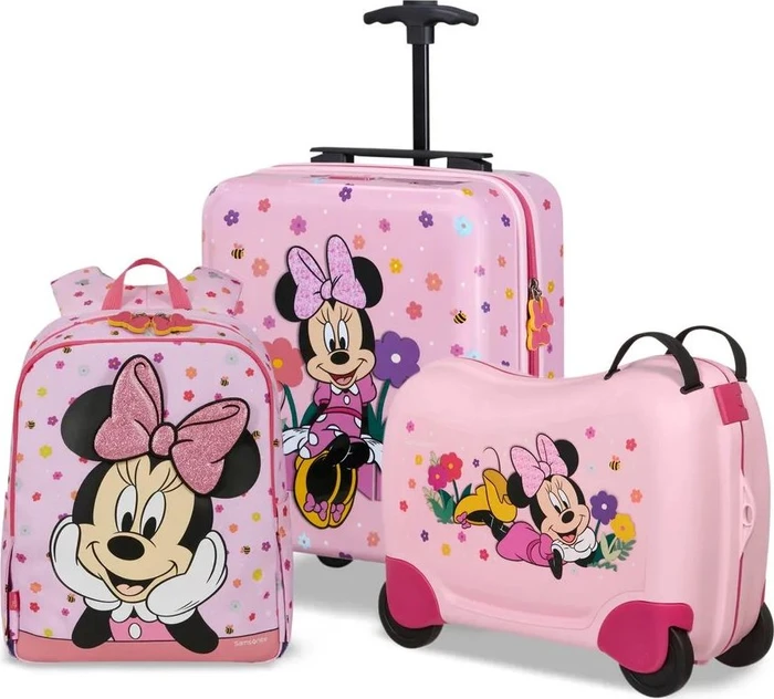 Samsonite Dream2Go Disney Trolley mit 4 Rollen Minnie Flower Power