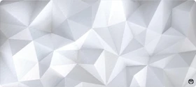 Endorfy Crystal Onyx White XL, 900x400mm, Motiv weiß/grau