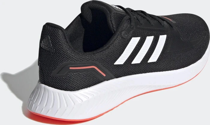 adidas Runfalcon 2.0 core black/cloud white/solar red (Herren)