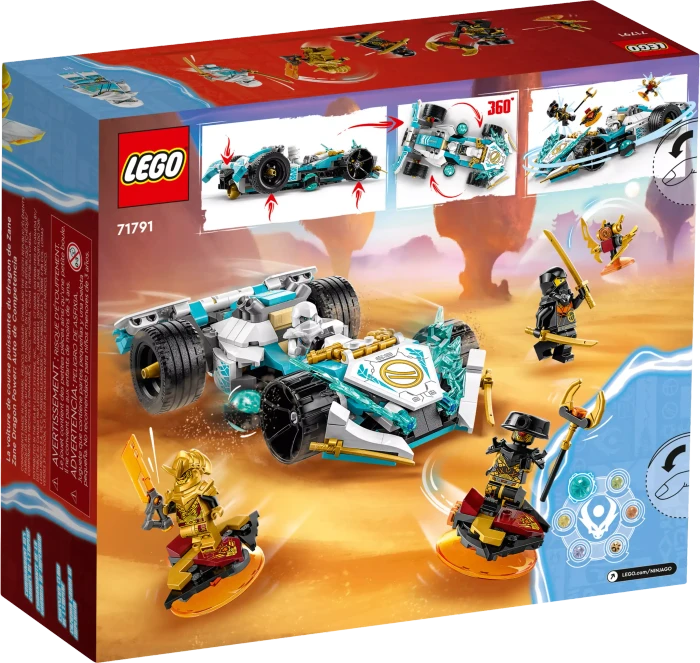 LEGO Ninjago - Zanes Drachenpower-Spinjitzu-Rennwagen