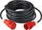 as-Schwabe Gummi CEE Verlängerungskabel 400V 16A IP44 H07RN-F 5G1.5, schwarz, 25m Vorschaubild