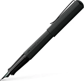 Faber-Castell Füller Hexo schwarz, rechte Hand, extra fein