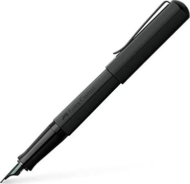 Faber-Castell Füller Hexo schwarz, rechte Hand, extra fein