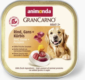 animonda GranCarno Adult Rind, mit Gans + Kürbis, 3.30kg (22x 150g)
