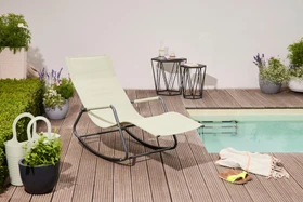 Siena Garden Aliano Schaukelliege light green