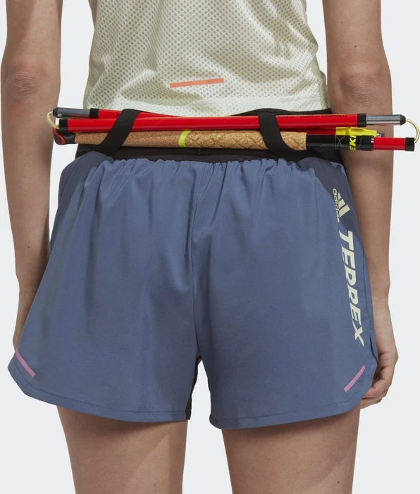 adidas Terrex Agravic Laufhose kurz wonder steel (Damen)