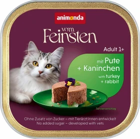 animonda Vom Feinsten Adult Pute + Kaninchen, 600g (6x 100g)
