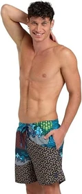 Arena Placed Print Badeshorts sky&beach (Herren)