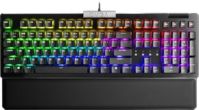 EVGA Z15, LEDs RGB, schwarz, Kailh SPEED Silver, USB, US