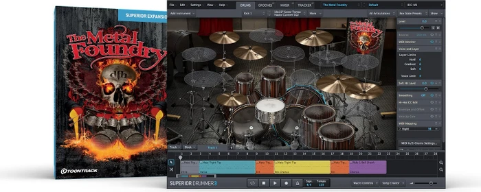 Toontrack The Metal Foundry SDX (englisch) (PC/MAC)