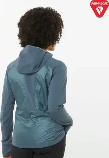 Salomon Elixir Hybrid Hooded Funktionsjacke midnight navy (Damen)
