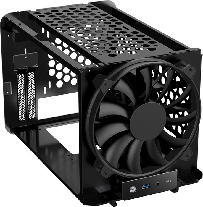 Jonsbo V8, schwarz, Mini-ITX