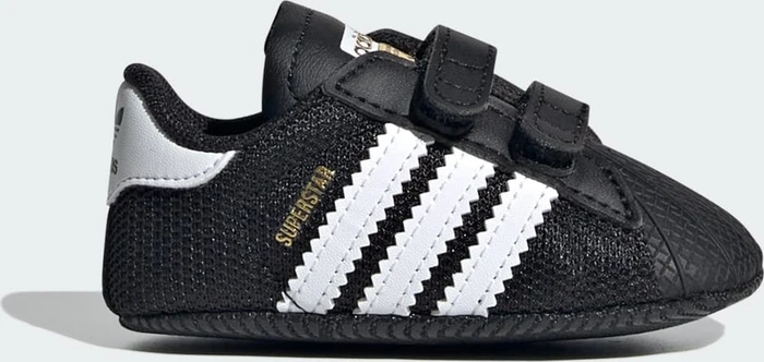 adidas Superstar Crib core black/cloud white/gold metallic (Junior)