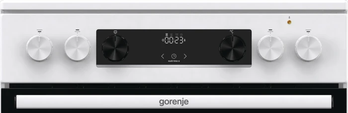 Gorenje GEC6C40WD Elektroherd mit Glaskeramik-Kochfeld