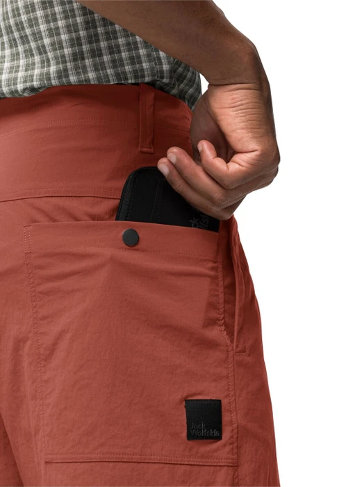 Jack Wolfskin Desert Hose kurz barn red (Herren)