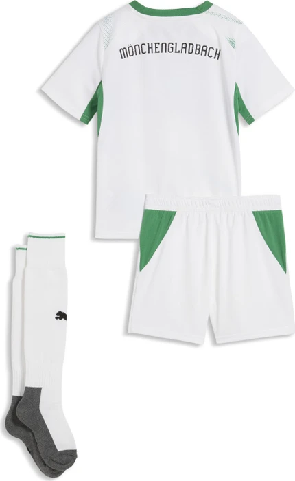Puma Borussia Mönchengladbach 2026/2027 Heimausrüstung puma white/archive green (Junior)