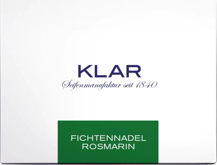 Klar Seifen Fichtennadel & Rosmarin, 135g