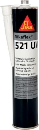 Sika Sikaflex 521 UV 1-Komponenten Montagekleber schwarz, 300ml