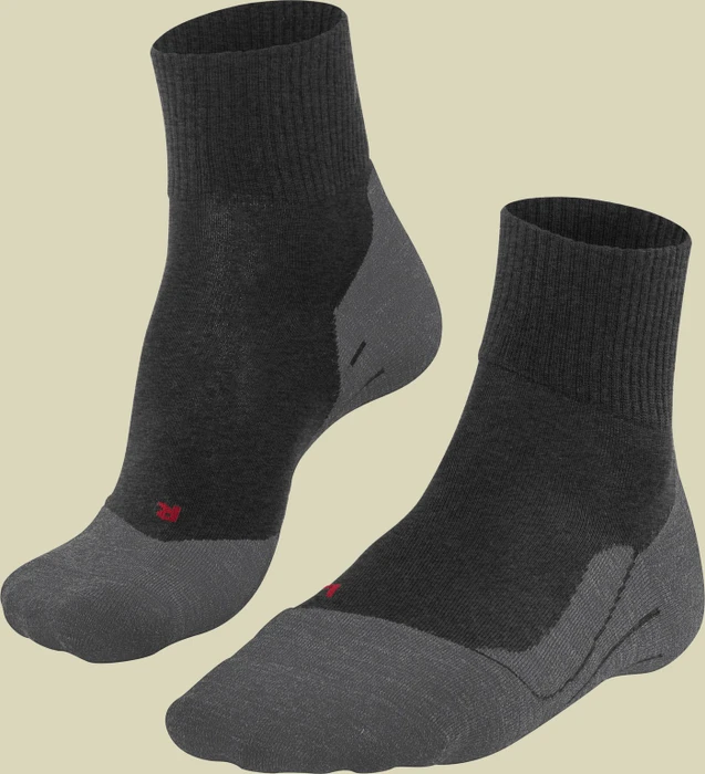 Falke TK5 Wool Short Wandersocken asphalt melange (Herren)