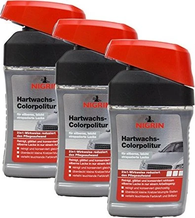 Nigrin Hartwachs-Colorpolitur silber 300ml