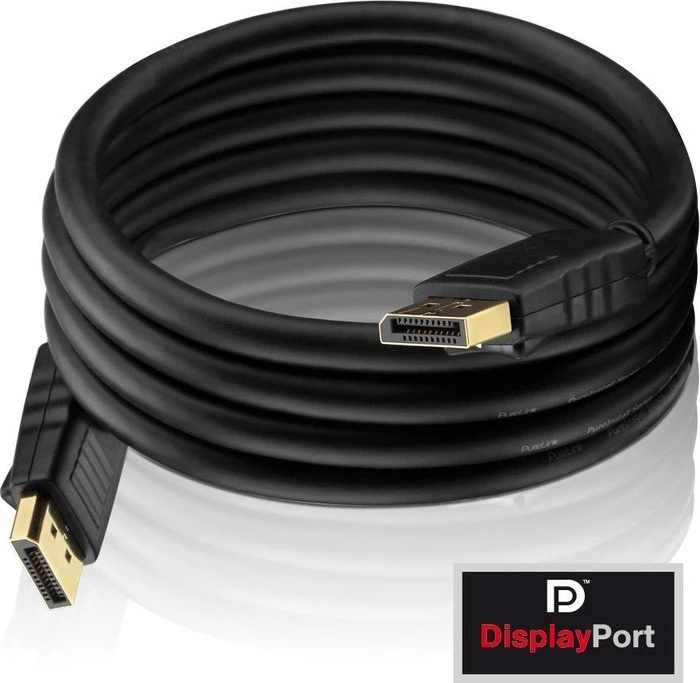 PureLink PureInstall PI5000 DisplayPort 1.2 Kabel schwarz, 1.50m