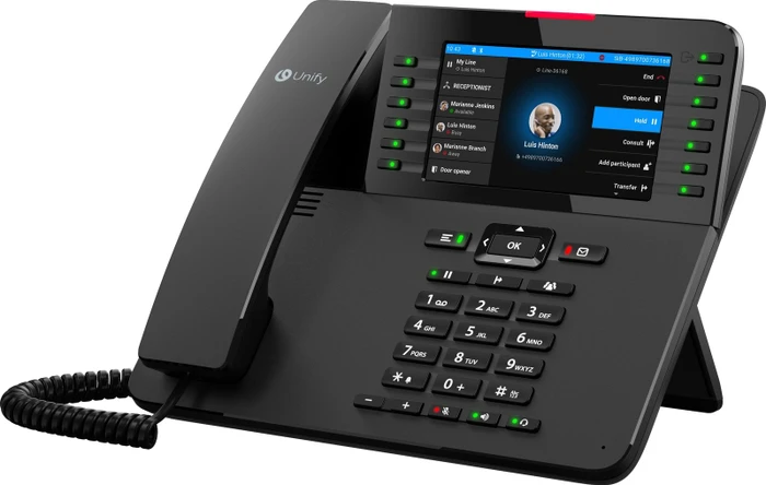 Unify OpenScape Desk Phone CP710 schwarz