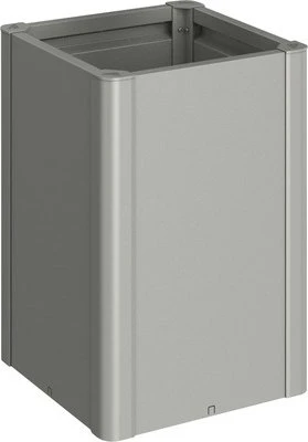 Biohort Pflanzbeet Belvedere 50Maxi Hochbeet 53x53cm quarzgrau-metallic