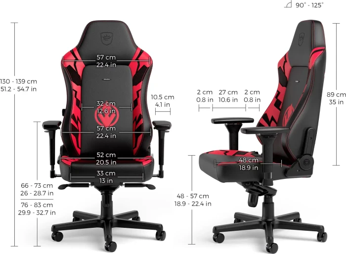 noblechairs Hero Darth Maul Edition Gamingstuhl, schwarz/rot