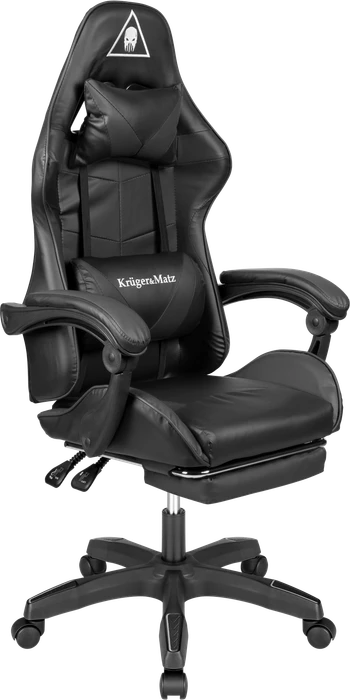 Krüger&Matz Warrior GX-150 Gamingstuhl, schwarz