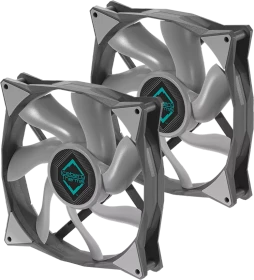 Iceberg Thermal IceGALE Xtra, Black, 140mm, 2er-Pack