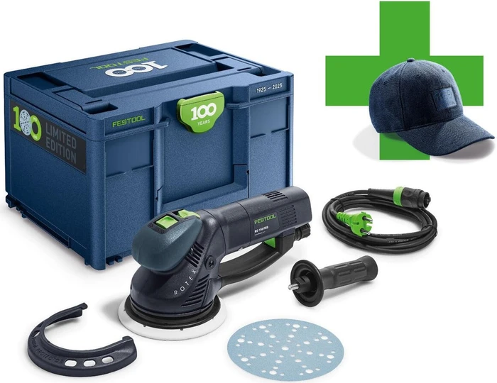 Festool RO 150 FEQ-Plus Rotex 100Y Limited Edition Elektro-Exzenterschleifer inkl. Systainer