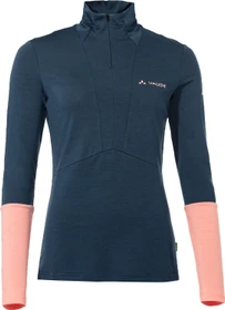 Vaude Monviso Merino Pullover Funktionsshirt langarm dark sea (Damen)