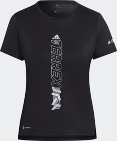 adidas Agravic Funktionsshirt kurzarm schwarz (Damen)
