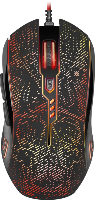 Defender OverLord GM-890 RGB Gaming Mouse schwarz, USB