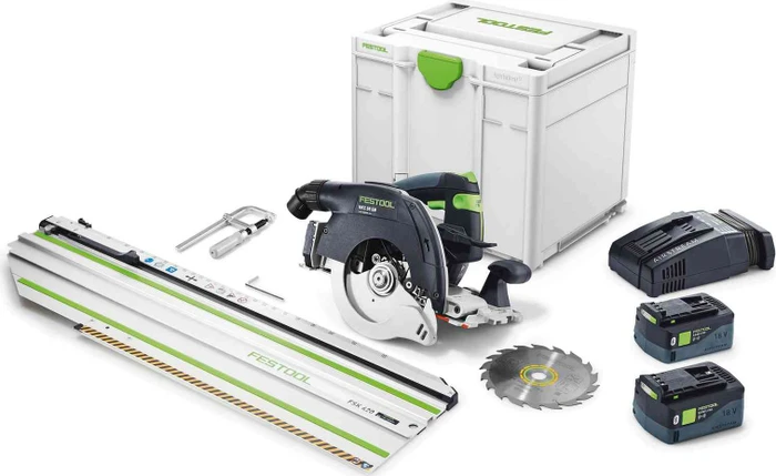 Festool HKC 55 5.0 EBI-Set-FSK 420 Akku-Handkreissäge inkl. Systainer + 2 Akkus 5.0Ah